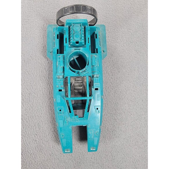 Vintage 1984 Hasbro GI Joe Cobra Moray Hydrofoil Parts Teal Hull Boat CSH-Y94 - Picture 1 of 9